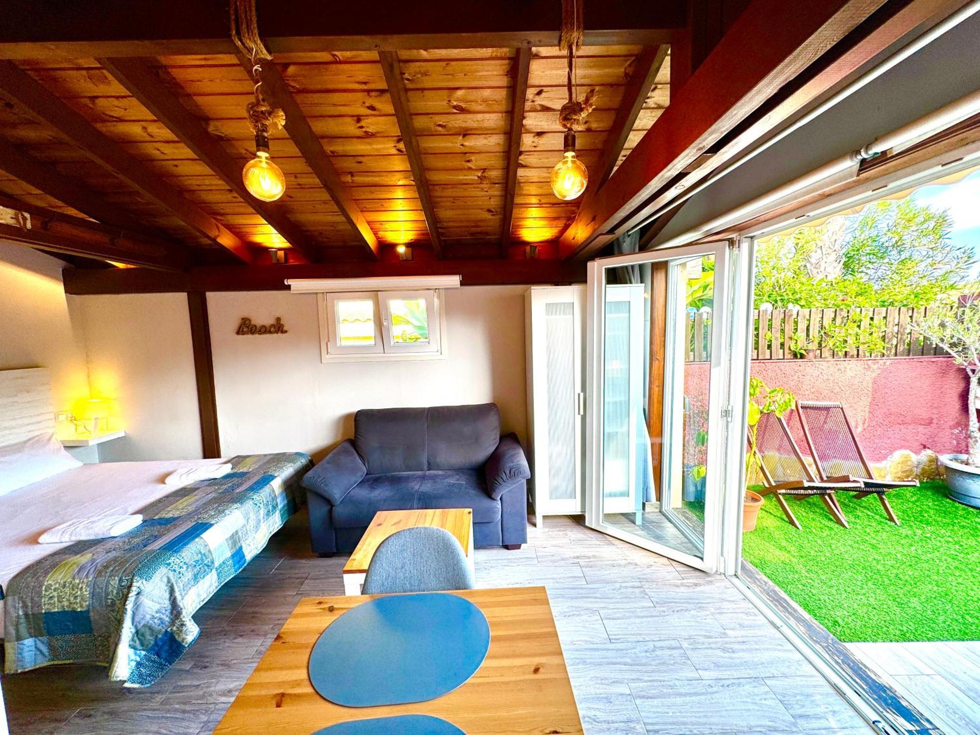 3 Casita-Estudio Con Jardin En La Playa Puerto Marino 외부 사진